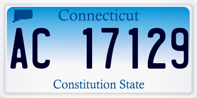 CT license plate AC17129