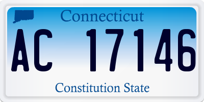 CT license plate AC17146