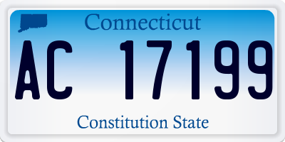 CT license plate AC17199