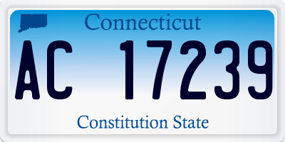 CT license plate AC17239