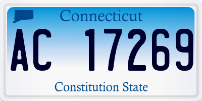 CT license plate AC17269