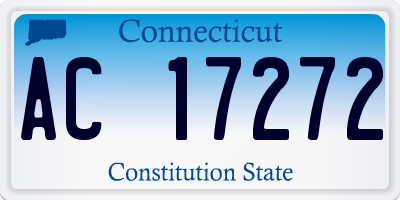 CT license plate AC17272