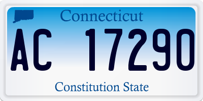 CT license plate AC17290