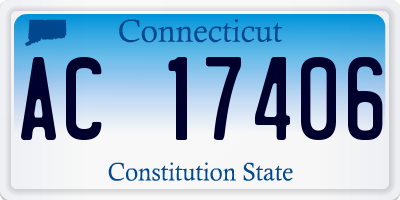 CT license plate AC17406
