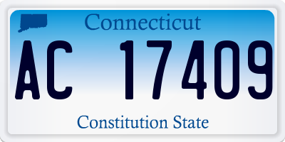 CT license plate AC17409