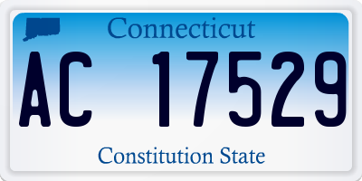 CT license plate AC17529