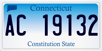 CT license plate AC19132