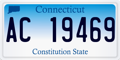 CT license plate AC19469