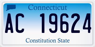 CT license plate AC19624