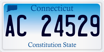 CT license plate AC24529