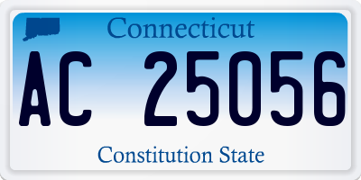 CT license plate AC25056