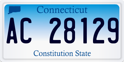 CT license plate AC28129