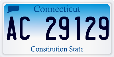 CT license plate AC29129