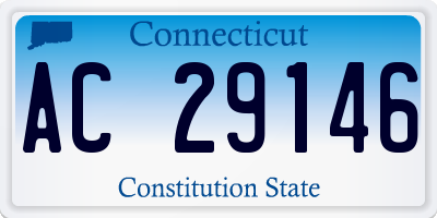 CT license plate AC29146
