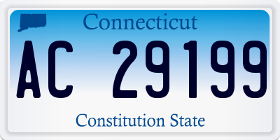 CT license plate AC29199