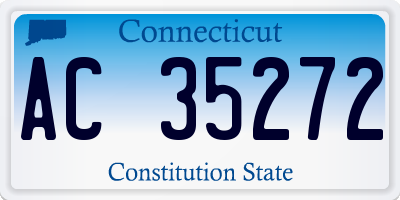 CT license plate AC35272