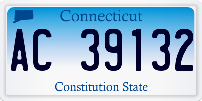 CT license plate AC39132