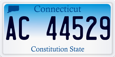 CT license plate AC44529