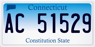 CT license plate AC51529