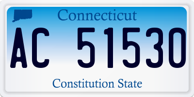 CT license plate AC51530