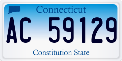 CT license plate AC59129