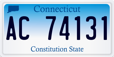 CT license plate AC74131