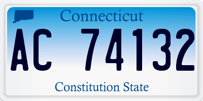 CT license plate AC74132
