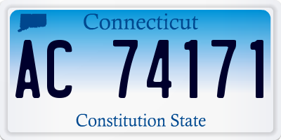 CT license plate AC74171