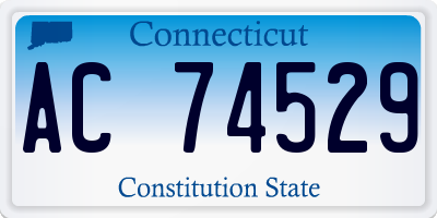 CT license plate AC74529