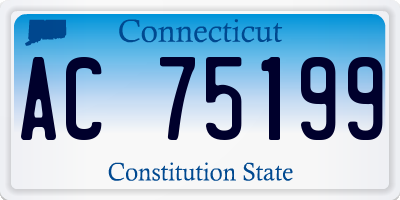 CT license plate AC75199