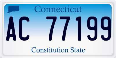 CT license plate AC77199