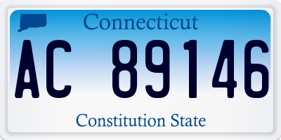 CT license plate AC89146