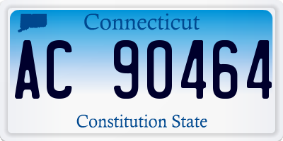 CT license plate AC90464