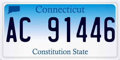 CT license plate AC91446
