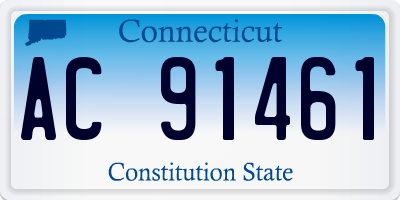 CT license plate AC91461