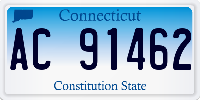 CT license plate AC91462