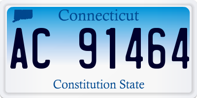CT license plate AC91464