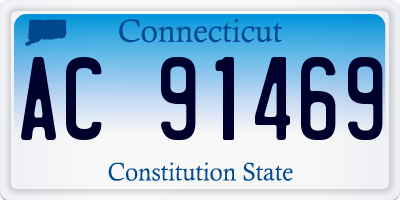 CT license plate AC91469