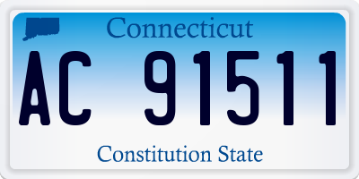 CT license plate AC91511