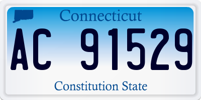 CT license plate AC91529