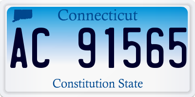 CT license plate AC91565