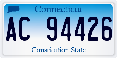 CT license plate AC94426