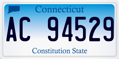 CT license plate AC94529