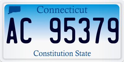 CT license plate AC95379