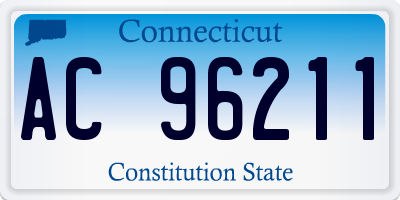 CT license plate AC96211