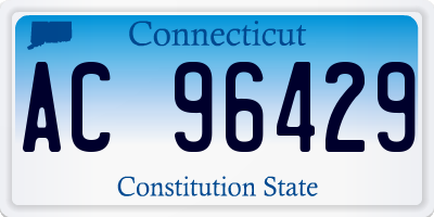 CT license plate AC96429
