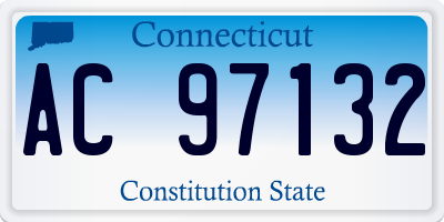 CT license plate AC97132