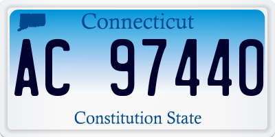 CT license plate AC97440