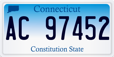 CT license plate AC97452