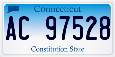 CT license plate AC97528